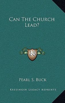 portada can the church lead? (en Inglés)