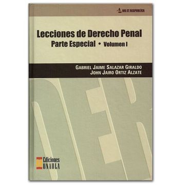 portada Lecciones de Derecho Penal Parte Especial Volumen i (in Spanish)