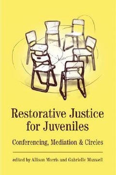 portada restorative justice for juveniles (en Inglés)