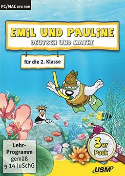 portada Emil und Pauline 3 in 1 Bundle - Deutsch und Mathe für die 2. Klasse (en Alemán)