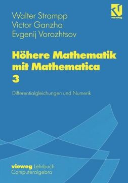 portada Höhere Mathematik mit Mathematica: Band 3: Differentialgleichungen und Numerik (German Edition)