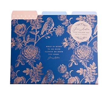 portada Jane Austen: File Folder set (Set of 9) (en Inglés)