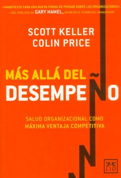 portada Más Allá del Desempeño (Acción Empresarial) (in Spanish)