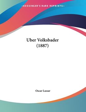 portada Uber Volksbader (1887) (en Alemán)