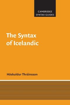 portada The Syntax of Icelandic (Cambridge Syntax Guides) (en Inglés)