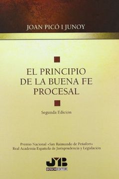 portada El Principio de la Buena fe Procesal (in Spanish)