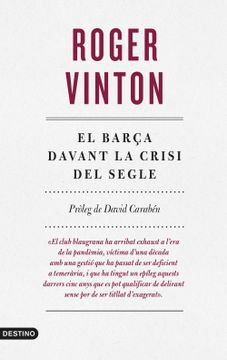 portada El Barça Davant la Crisi del Segle (in Catalá)