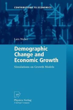 portada demographic change and economic growth: simulations on growth models (en Inglés)