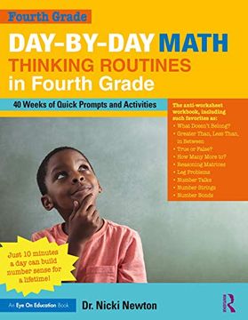 portada Day-By-Day Math Thinking Routines in Fourth Grade: 40 Weeks of Quick Prompts and Activities (en Inglés)