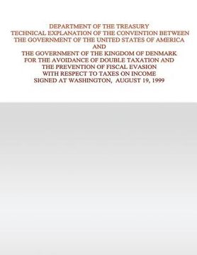 portada Department of the Treasury Technical Explanation of the Convention Between the Government of the United States of America and the Government of the Ki (en Inglés)