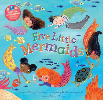 portada Five Little Mermaids (Barefoot Singalongs) (en Inglés)