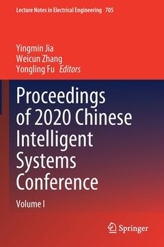 portada Proceedings of 2020 Chinese Intelligent Systems Conference: Volume I (in English)