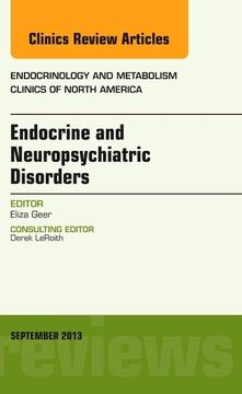 portada Endocrine and Neuropsychiatric Disorders, an Issue of Endocrinology and Metabolism Clinics (Volume 42-3) (The Clinics: Internal Medicine, Volume 42-3)