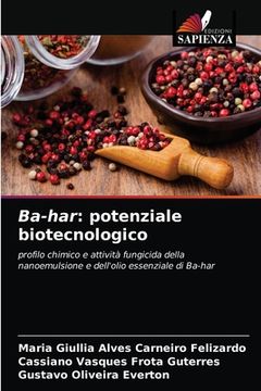 portada Ba-har: potenziale biotecnologico (en Italiano)