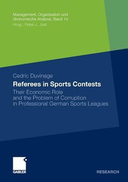 portada referees in sports contests (en Inglés)