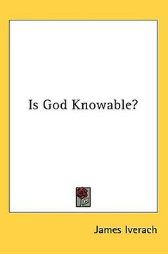 portada is god knowable? (en Inglés)