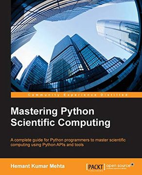 portada Mastering Python Scientific Computing (en Inglés)