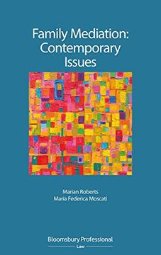 portada Family Mediation: Contemporary Issues (en Inglés)