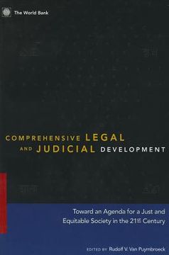 portada comprehensive legal and judicial development: towards an agenda for a just and equitable society in the 21st century (en Inglés)