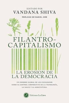 portada Filantro-Capitalismo. La Erosion de la Democracia (in Spanish)