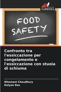 portada Confronto tra l'essiccazione per congelamento e l'essiccazione con stuoia di schiuma (en Italiano)