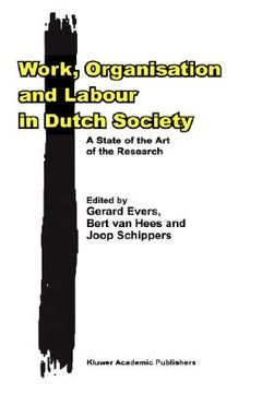 portada work, organisation and labour in dutch society (en Inglés)