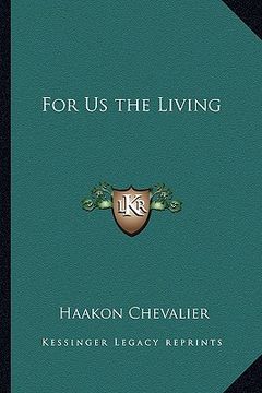 portada for us the living (en Inglés)