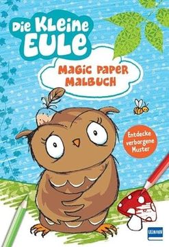 portada Magic Paper Malbuch - die Kleine Eule (en Alemán)