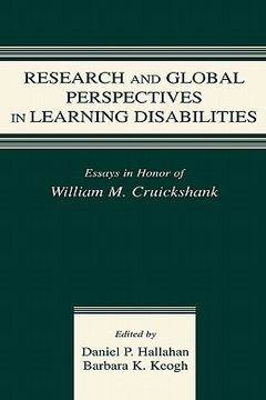 portada research and global perspectives in learning disabilities: essays in honor of william m. cruikshank (en Inglés)