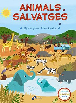 portada El meu primer Busca i troba. Animals salvatges (Catalá - A Partir De 3 Anys - Llibres Didàctics - Altres Llibres)