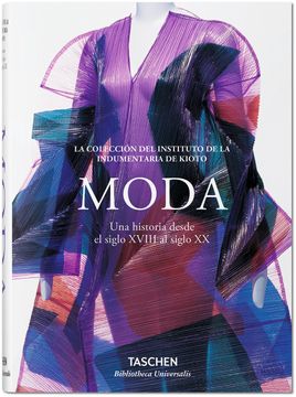 portada Moda: Una Historia desde el Siglo XVIII al Siglo XX (in Spanish)