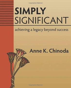 portada Simply Significant: Leaving a Legacy of Hope (in English)