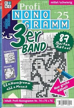 portada Profi-Nonogramm 3Er-Band nr. 25 (in German)