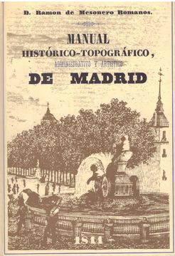 portada Manual Historico, Topografico, Administrativo y Artistico de Madr id
