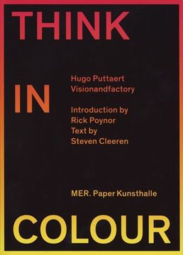 portada Hugo Puttaert: Think in Colour: Visionandfactory (en Inglés)