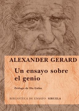 portada Un Ensayo Sobre el Genio (in Spanish)
