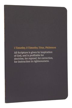 portada NKJV Scripture Journal - 1-2 Timothy, Titus, Philemon: Holy Bible, New King James Version (en Inglés)