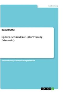 portada Spitzen Schneiden (Unterweisung Friseur/In) (en Alemán)