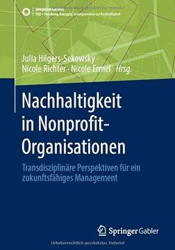 portada Nachhaltigkeit in Nonprofit-Organisationen (in German)