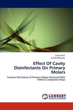 portada effect of cavity disinfectants on primary molars (en Inglés)