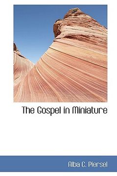 portada the gospel in miniature