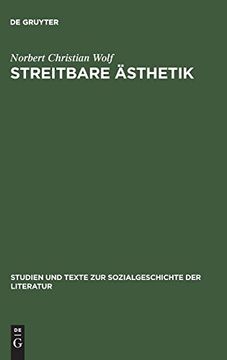 portada Streitbare Ästhetik (en Alemán)