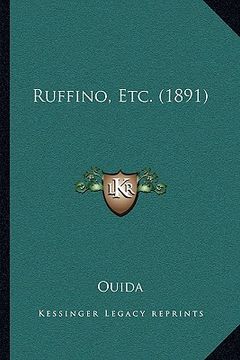 portada ruffino, etc. (1891) (in English)