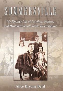 portada Summersville: My Family's Life of Privilege, Politics, and Passion in Small-Town West Virginia (en Inglés)