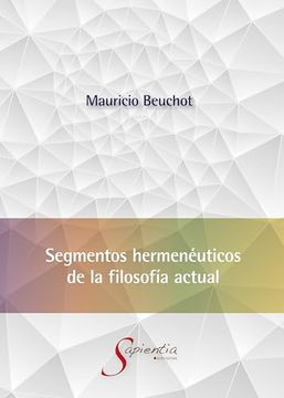 portada Segmentos Hermeneuticos de la Filosofia Actual (in Spanish)