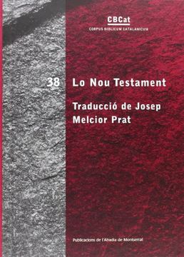 portada Lo Nou Testament (Corpus Biblicum Catalanicum)