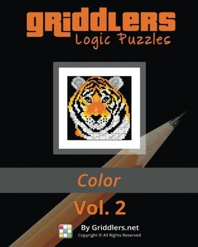 portada Griddlers Logic Puzzles: Color: Nonograms, Griddlers, Picross (Volume 2) (in English)