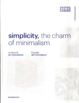 portada Simplicity: The Charm of Minimalism (Graphic Design Elements) (in Spanish)