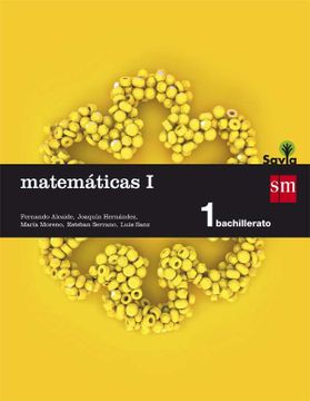 portada Matematicas i 1º Bachillerato (Aplicadas a las Ccnn) Savia ed 2015
