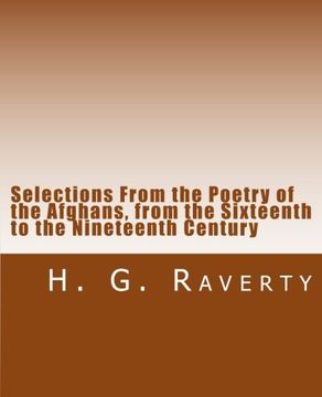 portada Selections From the Poetry of the Afghans, from the Sixteenth to the Nineteenth Century